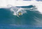 Surfing - próby łapania wielkich fali
